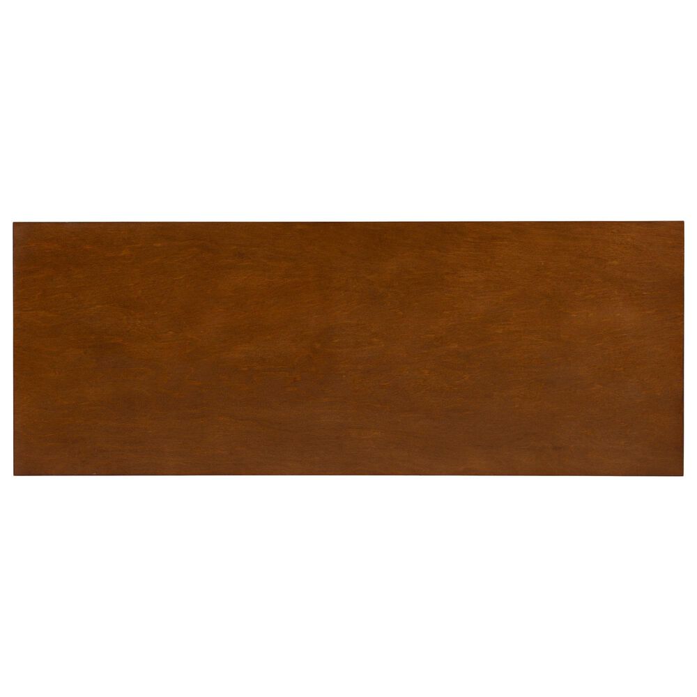 Linon Home Decor Charlotte Console Table in Warm Walnut, , large