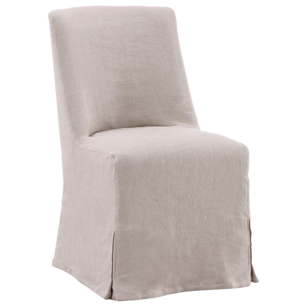 Blue Sun Designs Craig Dining Side Chair in Natural Linen, , large