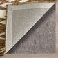 Feizy Wallace WAL8A43F Brown 9" x 12" Area Rug, , large