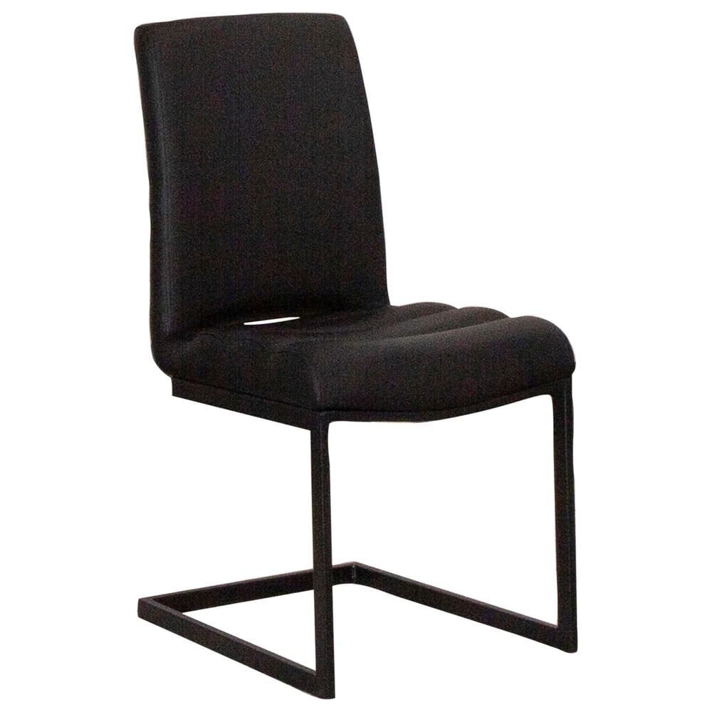 Sunset Furniture Rhea Side Chair in Matte Black, , large