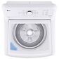 LG 4.1 Cu. Ft. Top Load Washer with 4-Way Agitator and TurboDrum Technology in White, , large