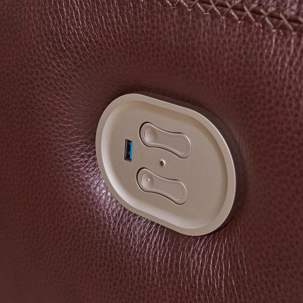 Ashley Alessandro Wall Power Recliner in Garnet, , large