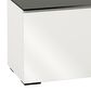 Salamander Designs Chameleon Miami 85" UST Projector Integrated Cabinet in Gloss Warm White and Black, , large