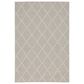Oriental Weavers Portofino 7225H 5"3" x 7"3" Gray Area Performance Rug, , large