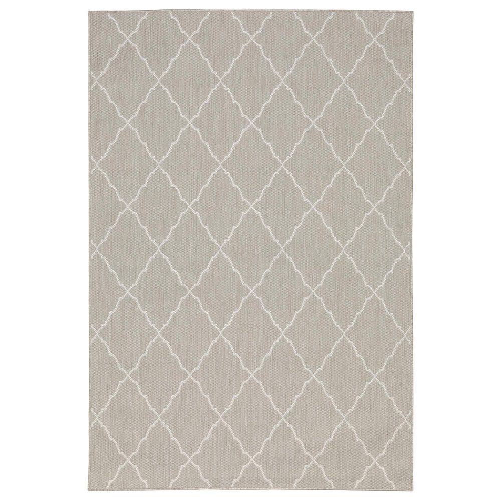 Oriental Weavers Portofino 7225H 5"3" x 7"3" Gray Area Performance Rug, , large