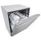 LG 24" Front Control Smart Dishwasher in Stainless Steel, , large