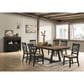 INTERCON Harper 3-Piece Rectangular Dining Set in Brushed Brown and Pecan, , large