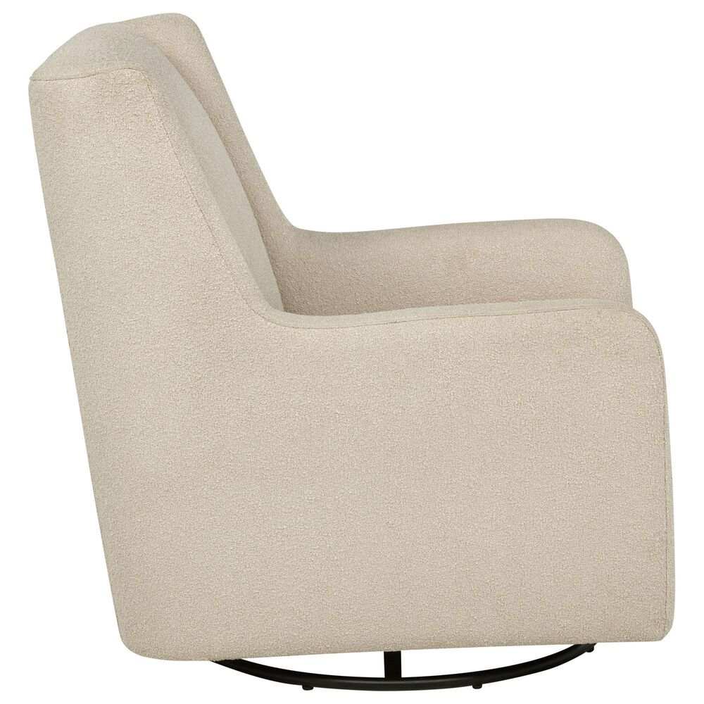 Coaster Serra Swivel Glider Chair in Sandy Beige, , large