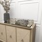 Maple and Jade Metal Glam Tray in Silver, , large