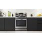 Samsung 6.3 Cu. Ft. Smart Freestanding Electric Range in Fingerprint Resistant Stainless Steel, , large