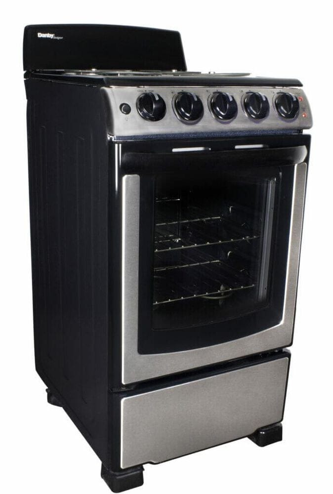 Danby 20" Freestanding Electric Range in Stainless Steel, , large