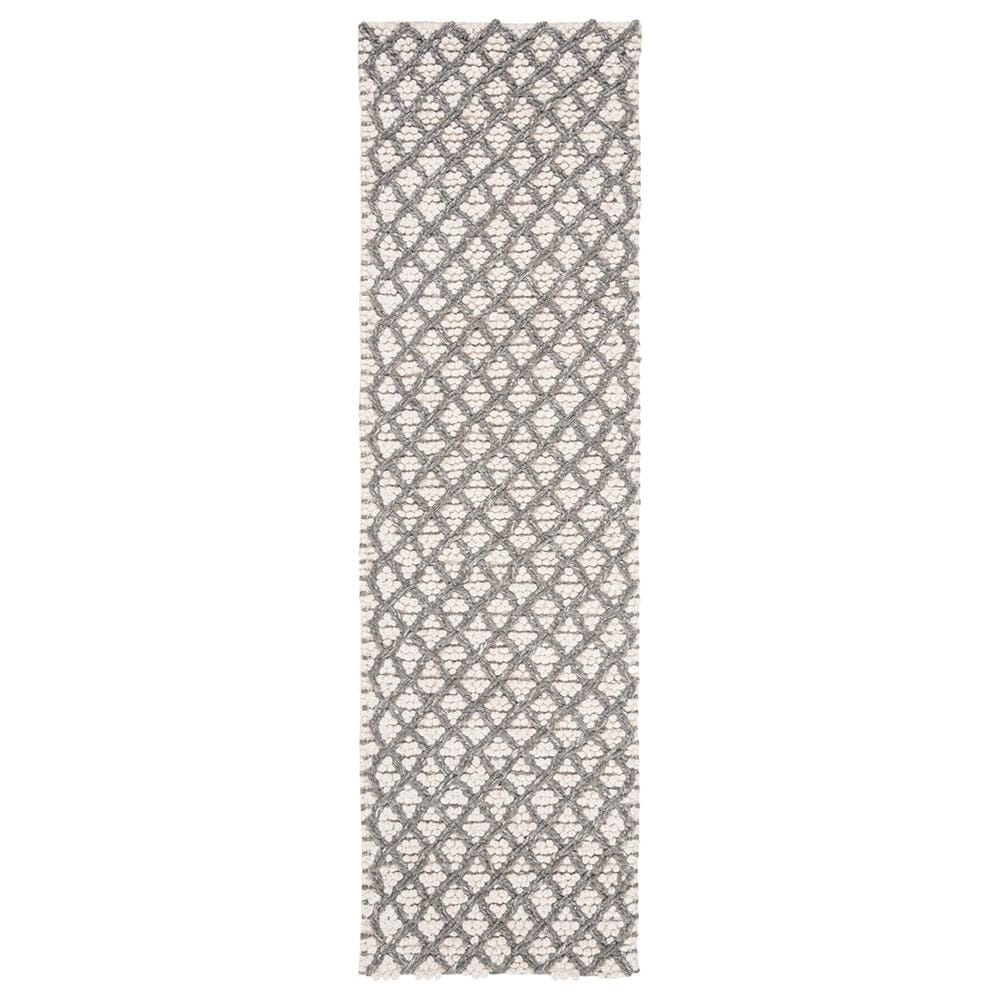 Safavieh Natura 2"3" x 8" Grey and Beige Runner, , large