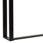Crestview Collection Matthews Console Table in Black and Light Mango, , large
