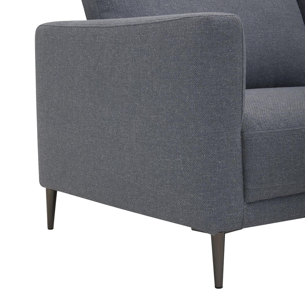 Kuka &#40;Hk&#41; Trade Co Lmt Motion Becki Owens 4-Piece Stationary Right Facing Sectional in Marin Demin, , large