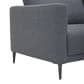 Kuka (Hk) Trade Co Lmt Motion Becki Owens 4-Piece Stationary Right Facing Sectional in Marin Demin, , large