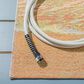 Safavieh Barbados Tropical Beac 5"3" Square Gold and Blue Indoor/Outdoor Area Rug, , large