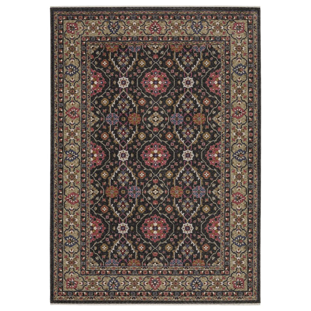 Oriental Weavers Hastings 2"3" x 7"6" Gray Runner, , large