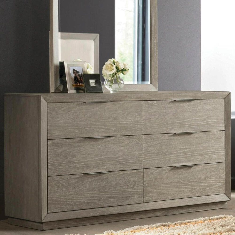Shannon Hills Zoey 6 Drawer Dresser in Urban Gray, , large