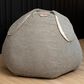 Jaxx HopSeat Bunny Oval Shaped Large Bean Bag Chair in Smoke, , large