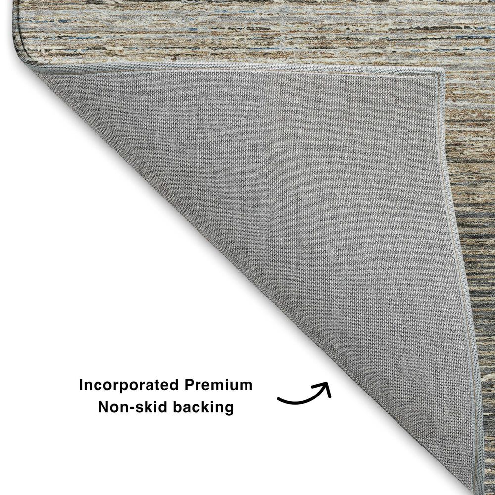 Dalyn Rug Company Trevi TV1 2&#39;6&quot; x 3&#39;10&quot; Pewter Area Rug, , large