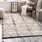 Surya Birch Black, Charcoal, Gray and Cream 10" x 14" Area Rug, , large