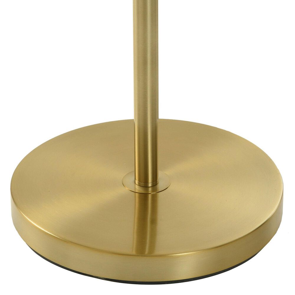 Flair Industries 60.5&quot; Contemporary Floor Lamp in Antique Brass, , large