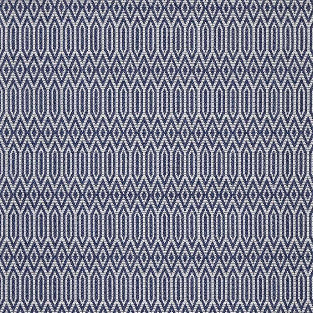 Safavieh Martha Stewart Cotton MSR405M 4&#39; x 6&#39; Blue and Grey Area Rug, , large