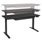OSP Home Kilo Electric Battlestation Gaming Desk, , large
