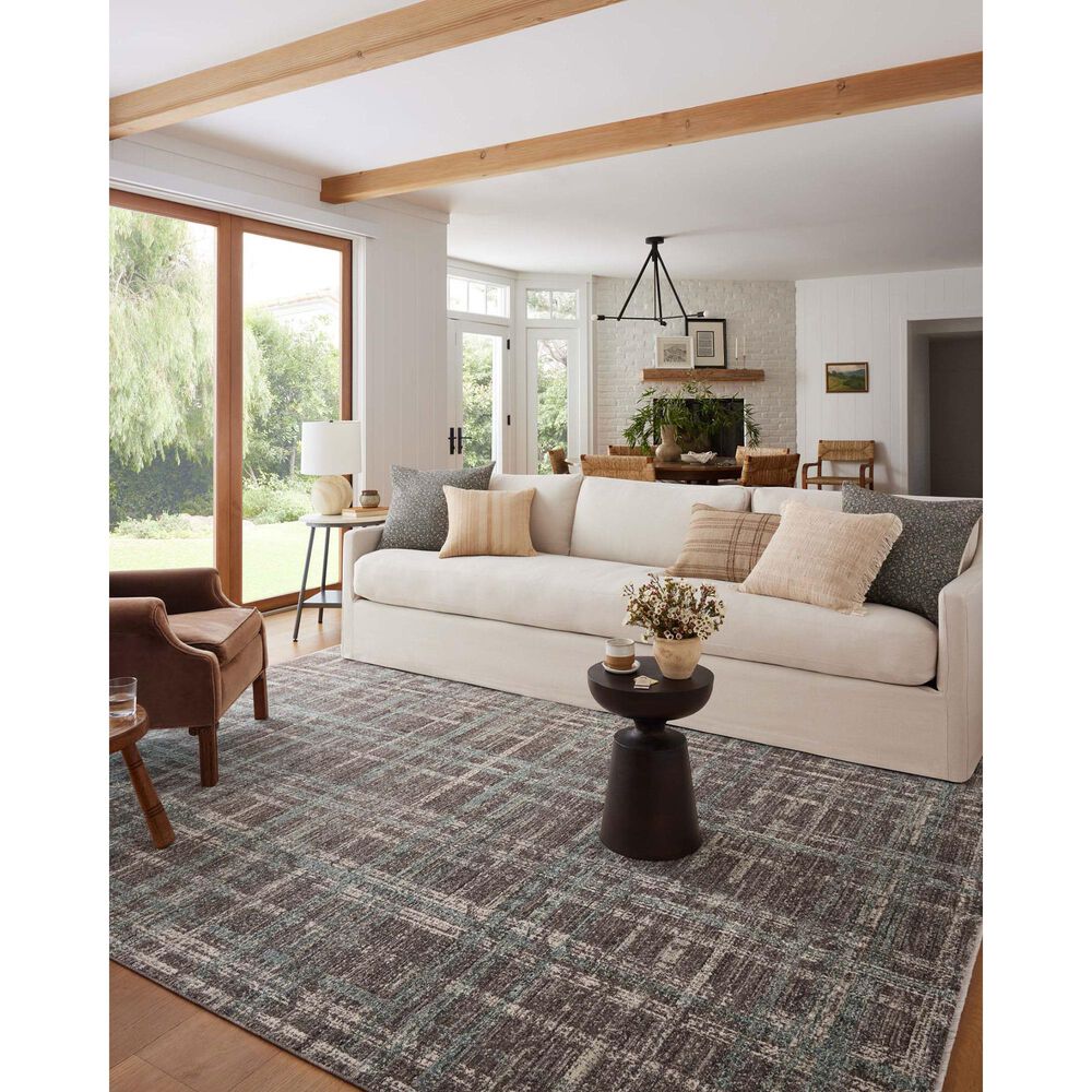 Angela Rose Ember 9&#39;6&quot; x 13&#39;1&quot; Espresso and Multicolor Area Rug, , large