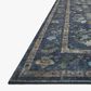 Rifle Paper Co Crafted by Cloth and Company Courtyard 2"3" x 3"9" Seville Charcoal Area Rug, , large