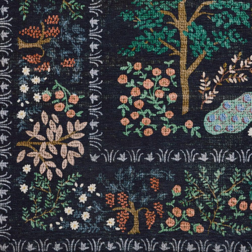 Loloi Canopy Peacock Forest Charcoal 8&#39;6&quot; x 11&#39;6&quot; Area Rug, , large