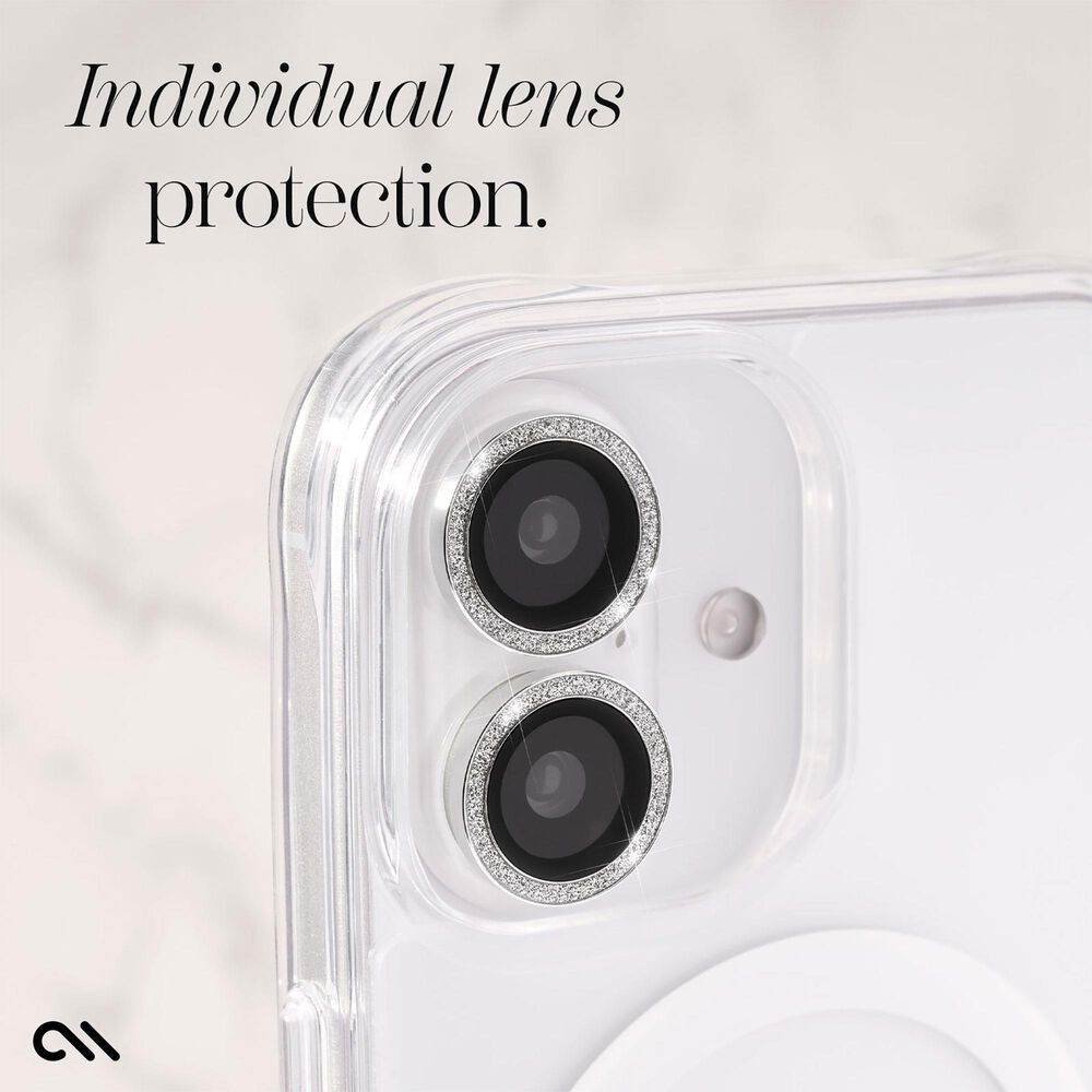 Case-Mate Aluminum Ring Lens Protector for iPhone 16 / iPhone 16 Plus in Twinkle, , large