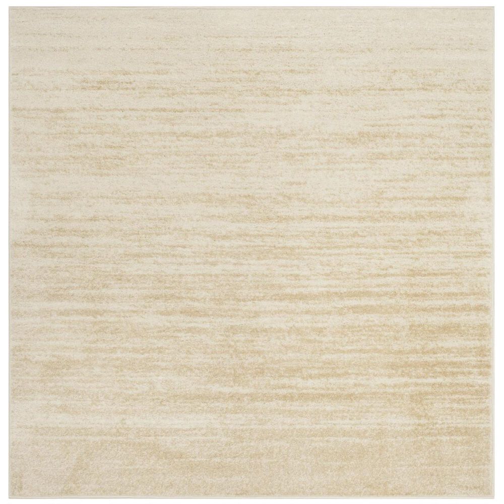 Safavieh Adirondack ADR113W 6" Square Champagne and Cream Area Rug, , large