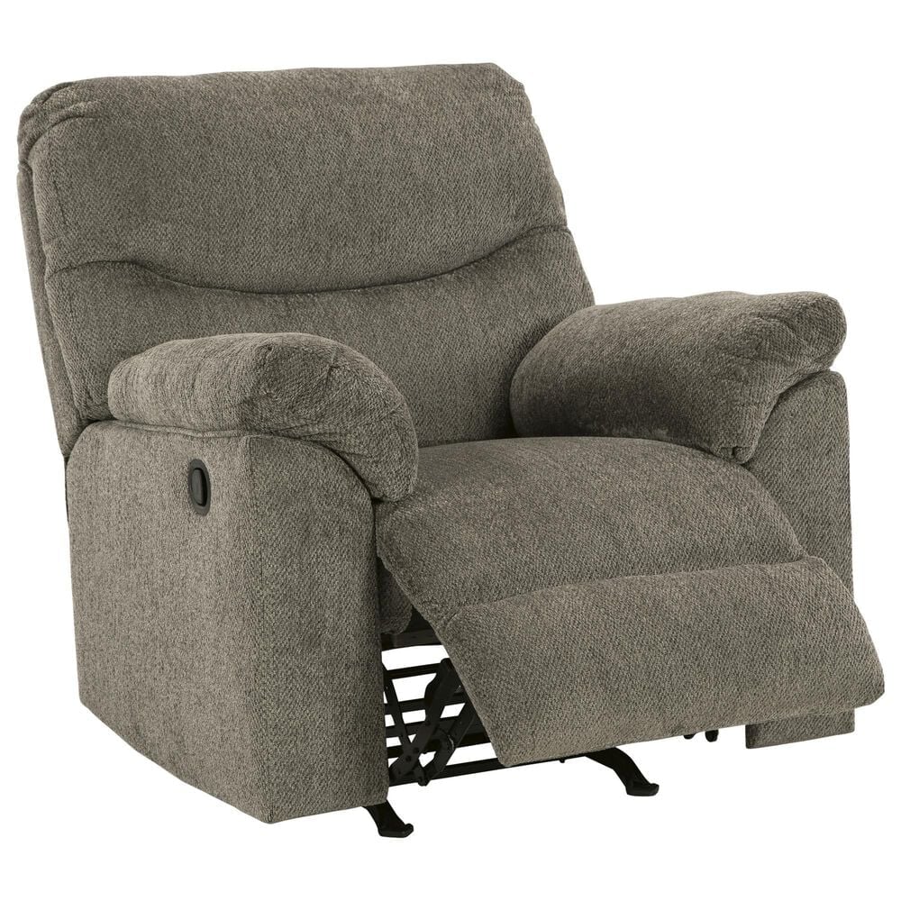 Ashley Alphons Manual Rocker Recliner in Putty, , large