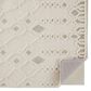 Feizy Anica 8011F 4" x 6" Ivory Area Rug, , large