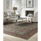 Karastan Spice Market Tigris 90662-50123 12" x 15" Aquamarine Area Rug, , large