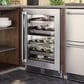 Perlick Outdoor Signature Series 5.2 Cu. Ft. Dual Zone Wine Reserve with Glass Door and Right Hinge in Stainless Steel, , large