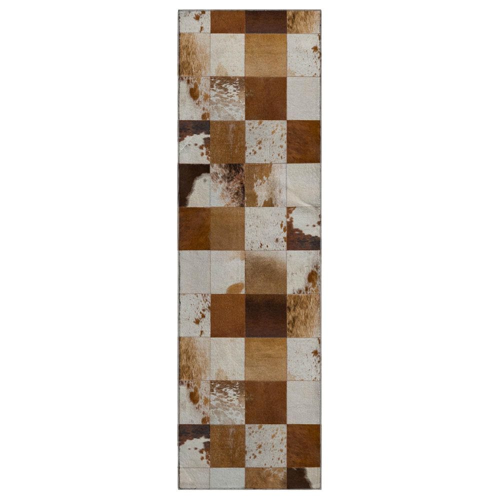 Dalyn Rug Company Bozeman BM10 Brown 2"3" x 7"6" Runner, , large