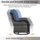 Sunwell Garden 6-PiecePatio Conversation Set with Gray in Blue, , large