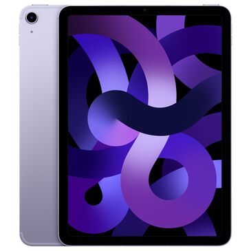 Apple 10.9" iPad Air (Latest Model) 64GB in Purple with AppleCare | Wi-Fi + Cellular, , large