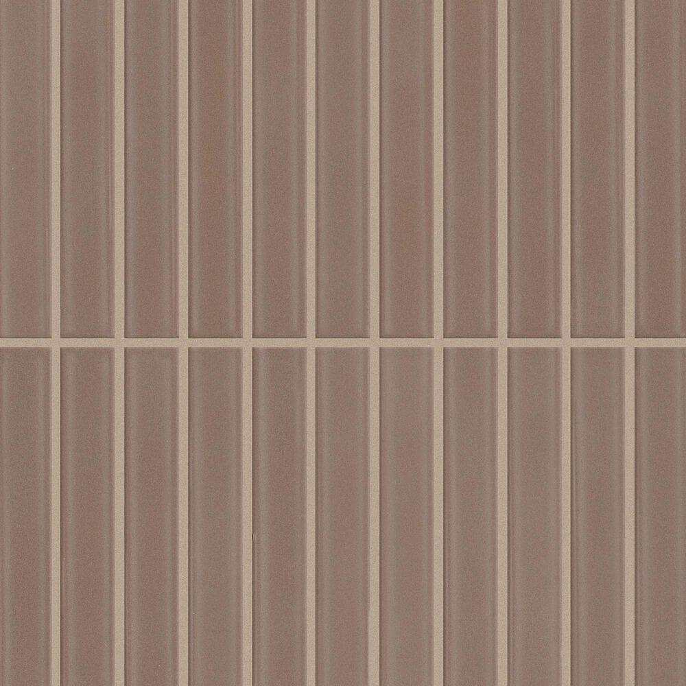 Shaw Embrace Bourbon 11.5" x 11.75" Glass Mosaic Sheet, , large