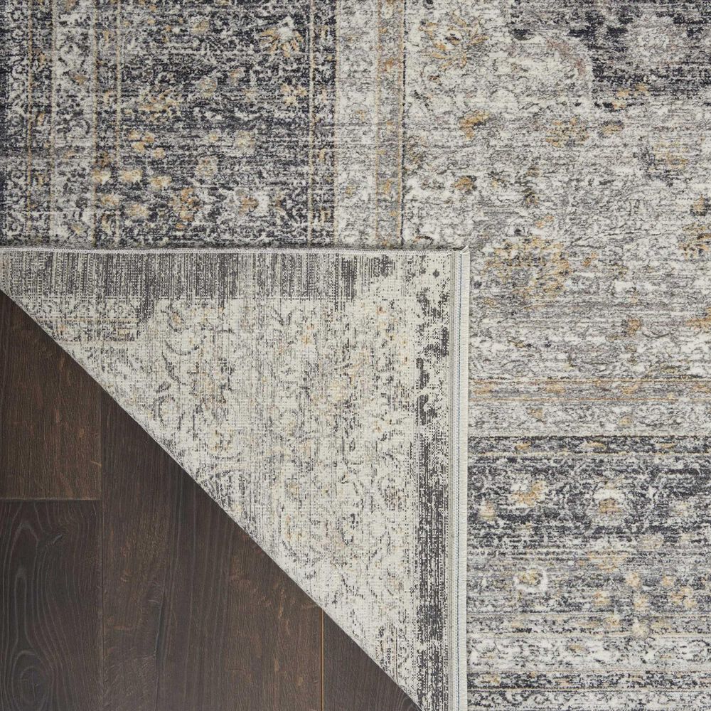 Nourison Starry Nights STN05 8&#39; x 11&#39; Charcoal and Cream Area Rug, , large