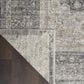 Nourison Starry Nights STN05 8" x 11" Charcoal and Cream Area Rug, , large