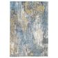 Kas Oriental Rugs Roxy Mirage 7"6" x 10" Blue and Gold Area Rug, , large