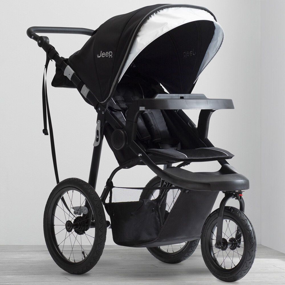 Delta Jeep Hydro Sport Plus Jogger Stroller in Black NFM