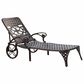 Homestyles Sanibel Chaise Lounge without Cushions in Black, , large