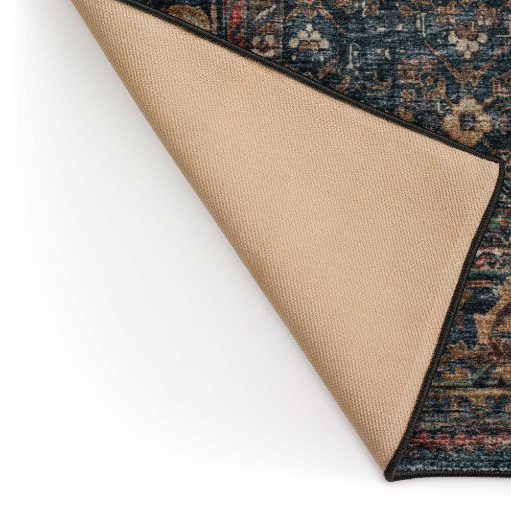 Dalyn Rug Company Jericho Traditional 2&#39;6&quot; x 12&#39; Midnight Indoor/Outdoor Runner, , large