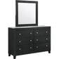 Crown Mark Cadence Mirror in Black, , large