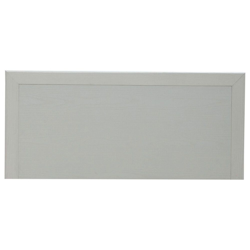 Belle Furnishings Reflections 5-Drawer Chest in Pearl White and Rhinestone, , large