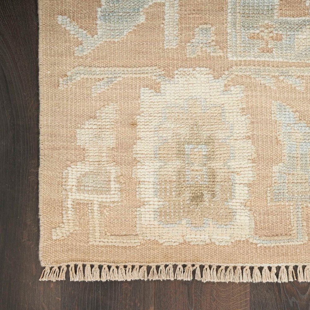 Nourison Whispers 8&#39; x 10&#39; Dusty Mauve and Soft Grey Area Rug, , large